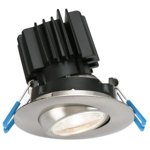 Lotus LL3G-3018K-HO-BN 3" Round Eyeball Gimbal Dim to Warm 30-18K 11W LED Brushed Nickel 38° Type IC Air-Tight Wet CRI 90+