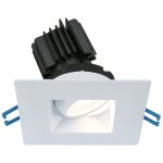Lotus LSG3-3018K-HO-WH 3" Round Regressed Gimbal Dim to Warm 30-18K 11W LED White 38° Type IC Air-Tight Wet CRI 90+