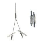 nVent Caddy SLK2Y300L10 Speed Link SLK with Y-Toggle, 2 mm Wire