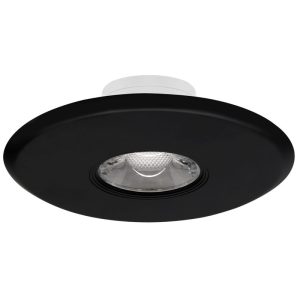 Lotus LBL-JB10W-5CCT-R-BK 5" Ultimate J-Box Mount LED 10W 5CCT Round Black Wet CRI 90+