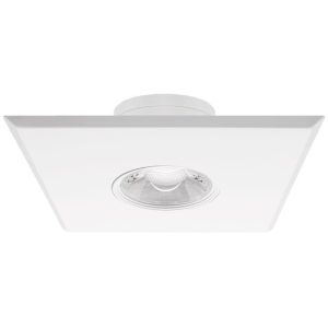 Lotus LBL-JB10W-5CCT-SQ-WH 5" Ultimate J-Box Mount LED 10W 5CCT Square White Wet CRI 90+