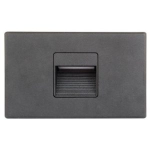 Lotus LSD09-5CCT-BK Step Light Black 120V 3W 5CCT 27-30-35-40-50K Dimmable 90 lm Horizontal or Vertical Install Wet CRI 90+