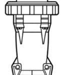 Legrand PS3100P4W Pass And Seymour Pin And Sleeve Plug 3-Way 100A 125V Watertight