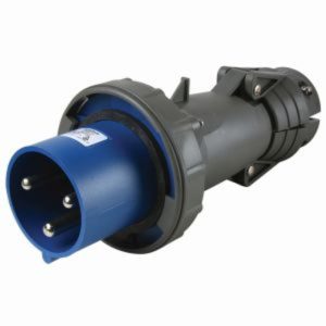 Legrand PS360P6W Pass And Seymour Pin And Sleeve Plug 3-Way 60A 250V Watertight