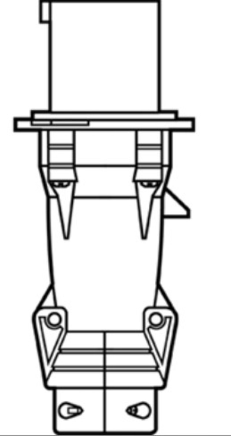 Legrand PS420P7S Pass And Seymour Pin And Sleeve Plug 4W 20A 3 Phase 480V Single-Pole