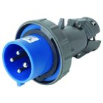 Legrand PS430P9W Pass And Seymour Pin And Sleeve Plug 4W 30A 3 Phase 250V Watertight