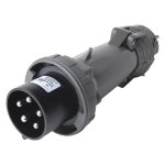 Legrand PS5100P5W Pass And Seymour Pin And Sleeve Plug 5W 100A 3 Phase 347/600V Watertight