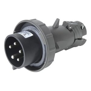 Legrand PS530P5W Pass And Seymour Pin And Sleeve Plug 5W 30A 3 Phase 347/600V Watertight