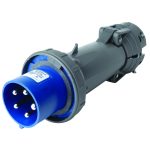 Legrand PS530P9W Pass And Seymour Pin And Sleeve Plug 5W 30A 3 Phase 120/208V Watertight