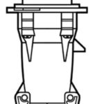 Legrand PS560P9W Pass And Seymour Pin And Sleeve Plug 5W 60A 3 Phase 120/208V Watertight