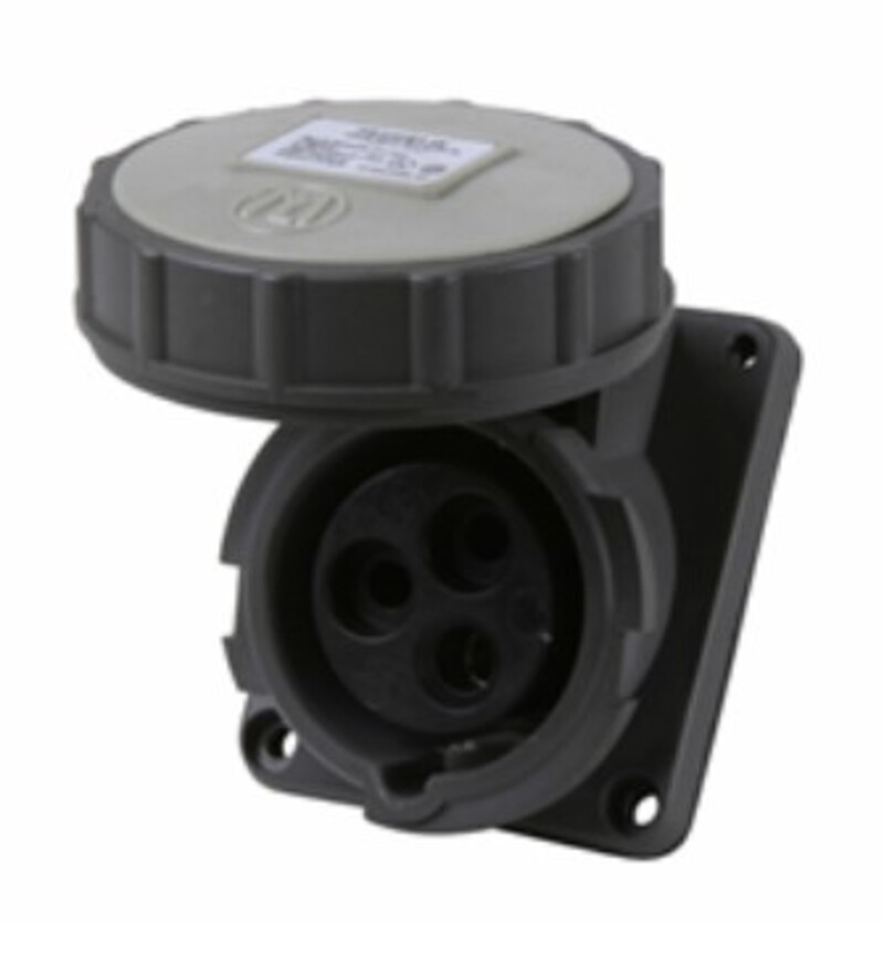 Legrand PS320R5W Pass And Seymour Pin And Sleeve Receptacle 3-Way 20A 277V Watertight