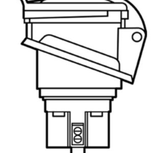 Legrand PS430R5S Pass And Seymour Pin And Sleeve Receptacle 4 Wire 30A 3 Phase 600V Single-Pole