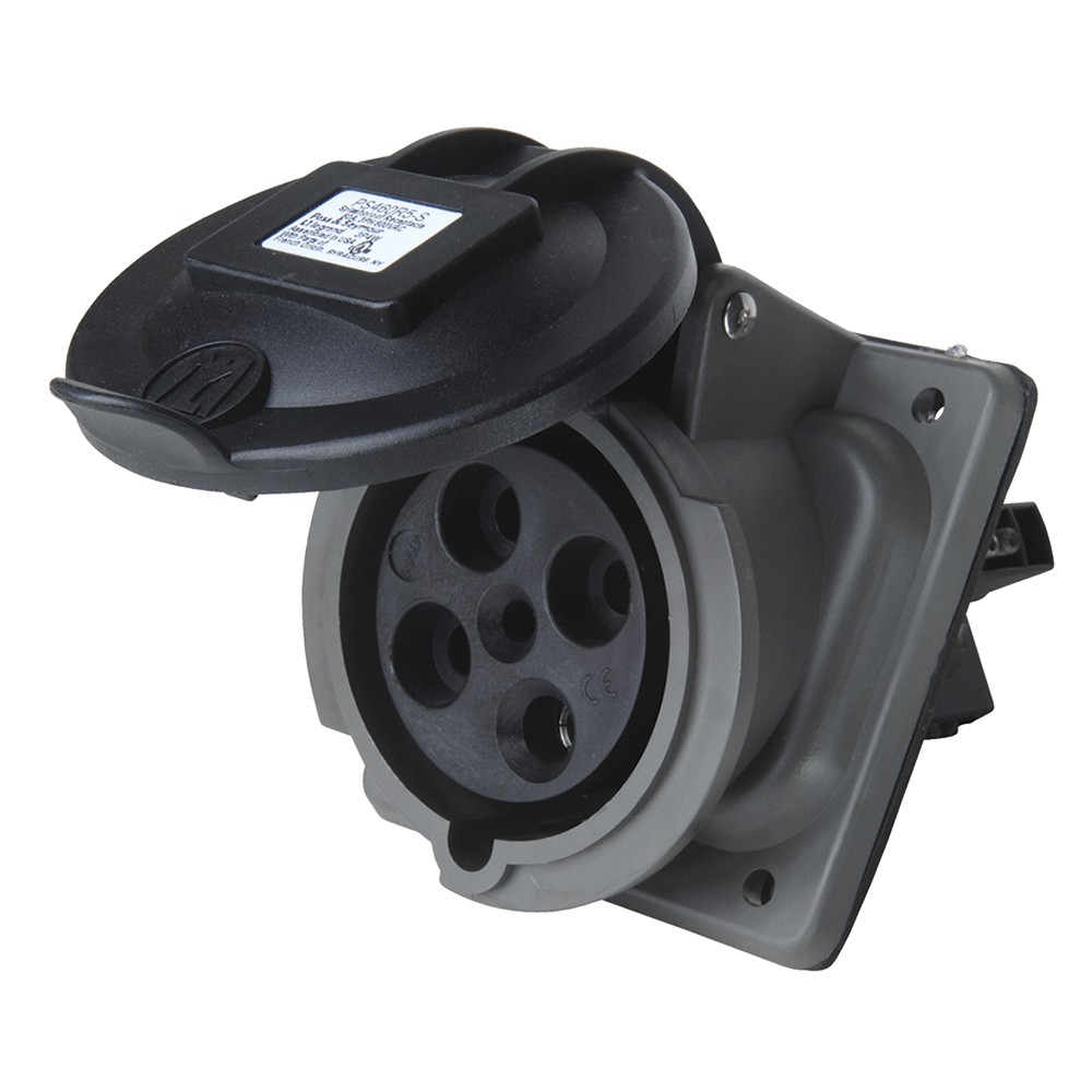 Legrand PS460R5S Pass And Seymour Pin And Sleeve Receptacle 4W 60A 3 Phase 600V Single-Pole
