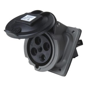 Legrand PS460R5W Pass And Seymour Pin And Sleeve Receptacle 4W 60A 3 Phase 600V Watertight