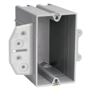 Legrand S122B Pass And Seymour Plastic Box 1-Gang 22 Cubic Inch With Quick/Click Bracket