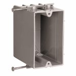 Legrand P122R Pass And Seymour Plastic Box 1-Gang Deep 22.5 Cubic Inch Captive Nail
