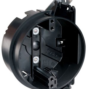 Legrand S120JAC Pass And Seymour Plastic Box 4 Round Ceiling Bracket Captive Nail Black