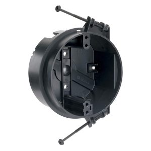 Legrand S120RGAC Pass And Seymour Plastic Box 4 Round Ceiling With Ground Captive Nail
