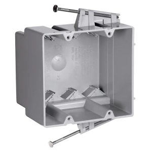 Legrand S235RACS Pass And Seymour Plastic Box 2-Gang 35 Cubic Inch With Quick/Click Captive Screw