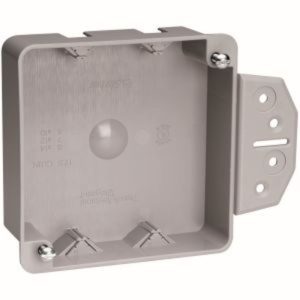 Legrand S4418BAC Pass And Seymour Plastic Box 4 Inch Square 18 Cubic Inch