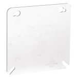 Legrand 4SBCW Pass And Seymour Plastic Box 4 Square Blank Cover White