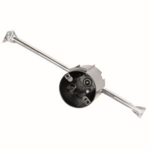 Legrand C118HAC Pass And Seymour Plastic Box Round 3.25 Ceiling Hanger Bar