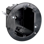 Legrand C118WGAC Pass And Seymour Plastic Box Round Ceiling 3.75 Ground Swing Bracket Old Work