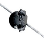 Legrand S120HGAC Pass And Seymour Plastic Box 4 Round Ceiling With Ground Hanger Bar