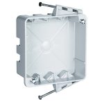 Legrand S4421RAC Pass And Seymour Plastic Box 4 Square 21 Cubic Inch Captive Nail