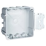 Legrand S4421SAC Pass And Seymour Plastic Box 4 Square 21 Cubic Inch Offset Bracket