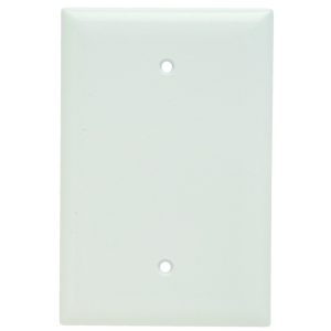 Legrand SPO13I Pass And Seymour Plastic Plate Jumbo 1-Gang Blank Without Line