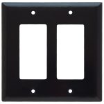 Legrand SPJ262 Pass And Seymour Plastic Plate Junior Jumbo 2-Gang 2 SPLEX Without Line