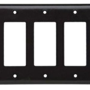 Legrand SPJ263 Pass And Seymour Plastic Plate Junior Jumbo 3-Gang 3 SPLEX Without Line