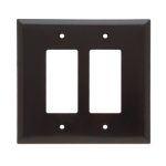 Legrand SPO262 Pass And Seymour Plastic Plate Jumbo 2-Gang 2 SPLEX Without Line