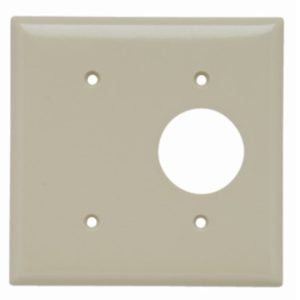Legrand SP1 Pass And Seymour Smooth Wall Plate 1-Gang Single 1-Gang Black White