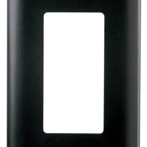 Legrand SP26BK Pass And Seymour Plate Plastic 1-Gang SPLEX Without Line Black