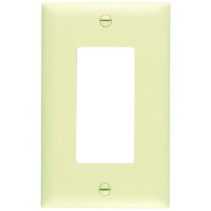 Legrand SP26LA Pass And Seymour Plate Plastic 1-Gang 2Splx Without Line