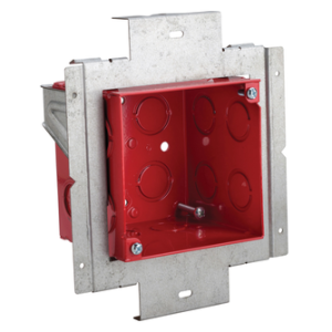 nVent Caddy TB435FB Adjustable Fire Alarm Box with Mounting Plate 4x4x3.5in