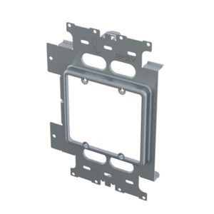 nVent Caddy TBP2LV Low Voltage Mounting Plate for Heavy Duty Telescoping Bracket, 2 Gang