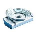 nVent Caddy TSNT0037EG Strut Nut with Top Spring 3/8in Rod