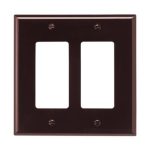 Legrand SP262 Pass And Seymour Plate Plastic 2-Gang 2 SPLEX Without Line