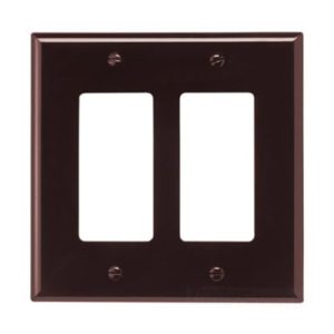 Legrand SP262 Pass And Seymour Plate Plastic 2-Gang 2 SPLEX Without Line