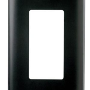 Legrand SP262BK Pass And Seymour Plate Plastic 2-Gang 2 SPLEX Without Line