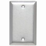 Legrand SL14 Pass And Seymour Plate SS430 1-Gang Blank Without Line Stainless Steel