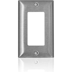 Legrand SL26 Pass And Seymour Plate SS430 1-Gang SPLEX Without Line