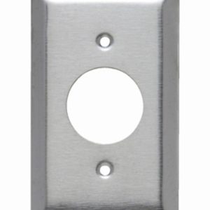 Legrand SL7 Pass And Seymour Plate SS430 1-Gang Single Receptacle No Line