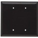 Legrand SPO23 Pass And Seymour Plate Plastic Jumbo 2-Gang Blank Without Line