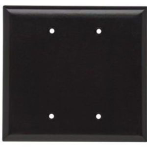 Legrand SPO23 Pass And Seymour Plate Plastic Jumbo 2-Gang Blank Without Line