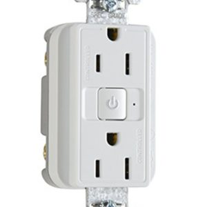 Legrand RF26252CDW Pass And Seymour Plugload RF Receptacle 15A Dual Control White