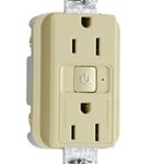 Legrand RF26252CHI Pass And Seymour Plugload RF Receptacle 15A Half Control Ivory